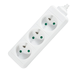 BLOC 3 PRISES SIMPLE + câble 1m