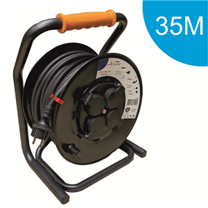 ENROULEUR DE CHANTIER 40M+ 4 PRISES en 3G2.5mm IP44