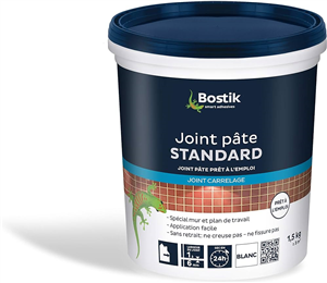 BOSTIK JOINT PATE STANDARD BLANC 1.5KG