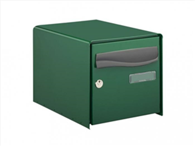 BOITE AUX LETTRES KUBE SIMPLE FACE VERT