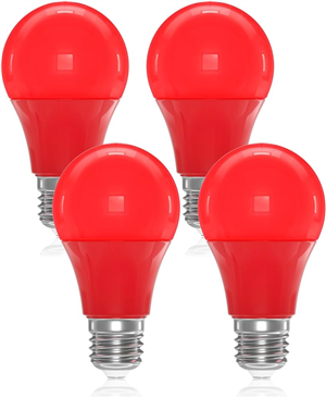 STANDARD LED 9W 220V E27 60mm ROUGE