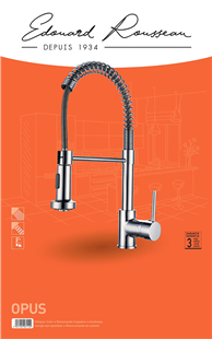 MITIGEUR EVIER OPUS CHROME