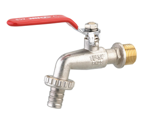 ROBINET ARROSAGE A BOISSEAUX SPHERIQUE AVEC POIGNEE 1/2 3/4