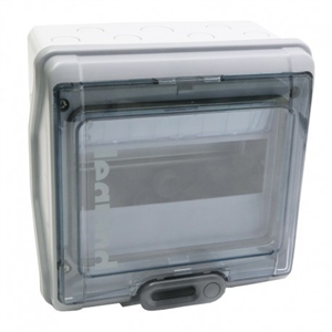 COFFRET PLEXO3 ÉTANCHE IP65 8 MODULES